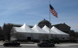 Steel structure tent for government events 